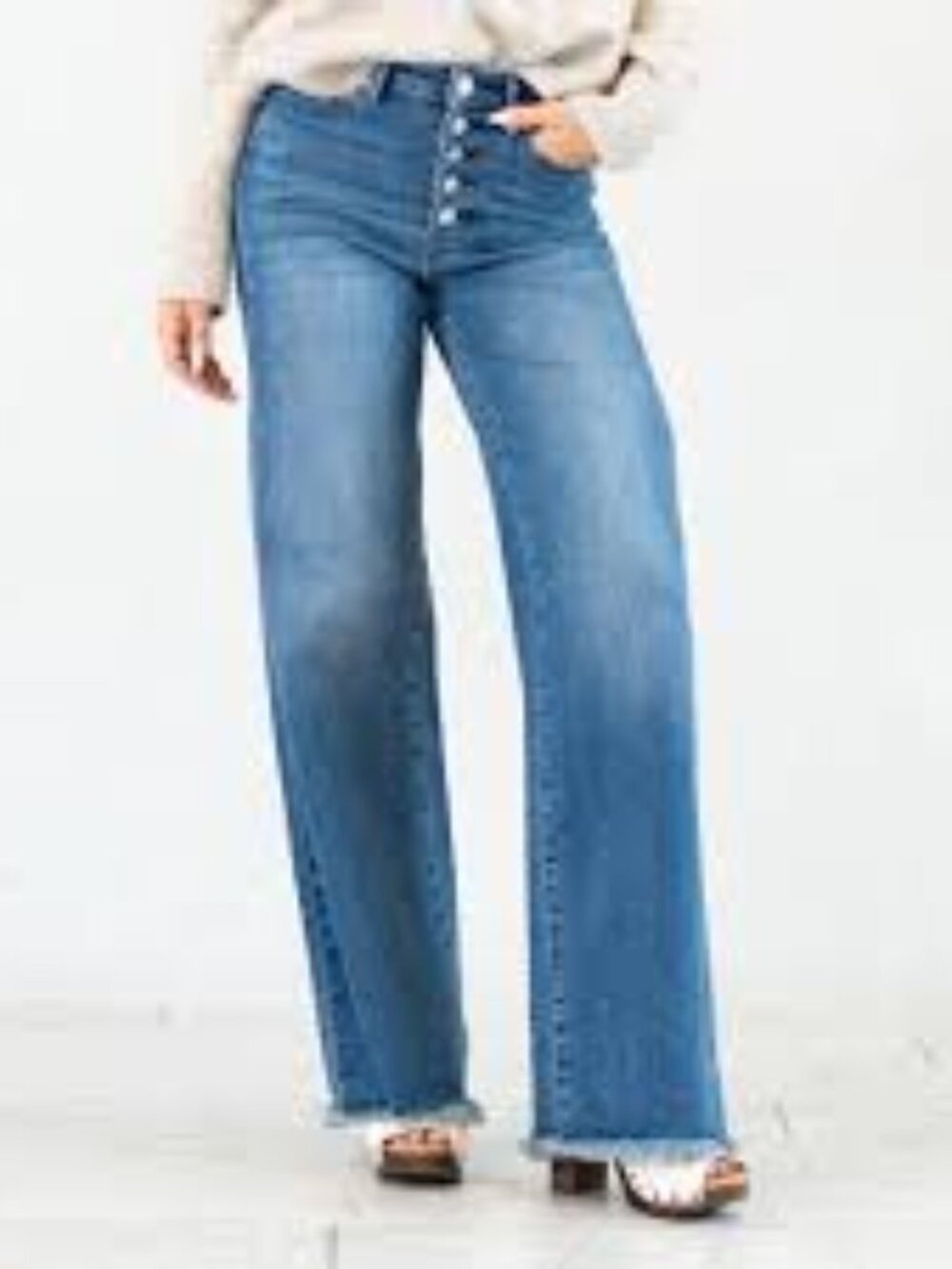 Judy Blue Column Button Fly High Waist 28
